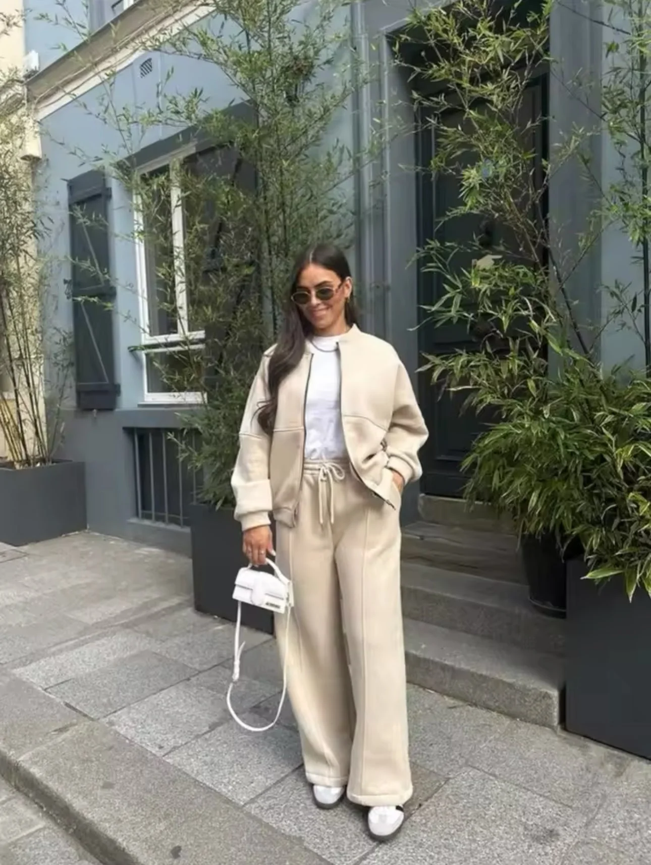 Loungewear Set met Ritsvest – Relaxed Fit