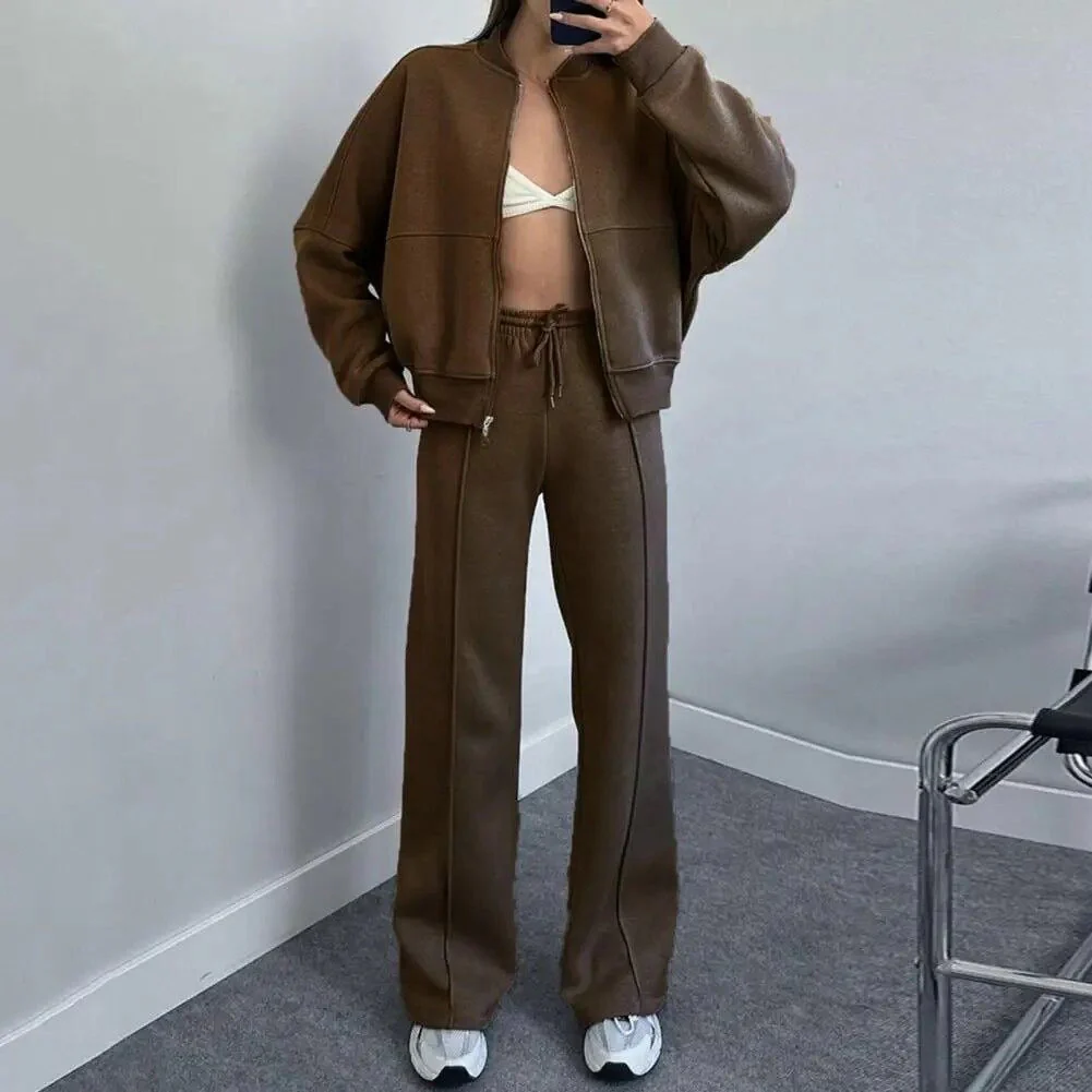 Loungewear Set met Ritsvest – Relaxed Fit